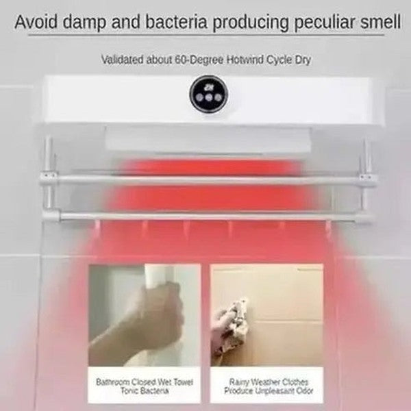 Smart Towel Rack Towel Racks & Holders White Xiaomi Xiaoda · Smart Heated Towel Rack · Dondepiso