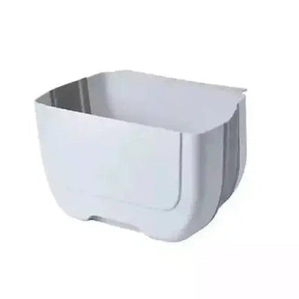 Folding Trash Can Trash Cans & Wastebaskets Kitchen Folding Hanging Plastic Trash Bin – Dondepiso