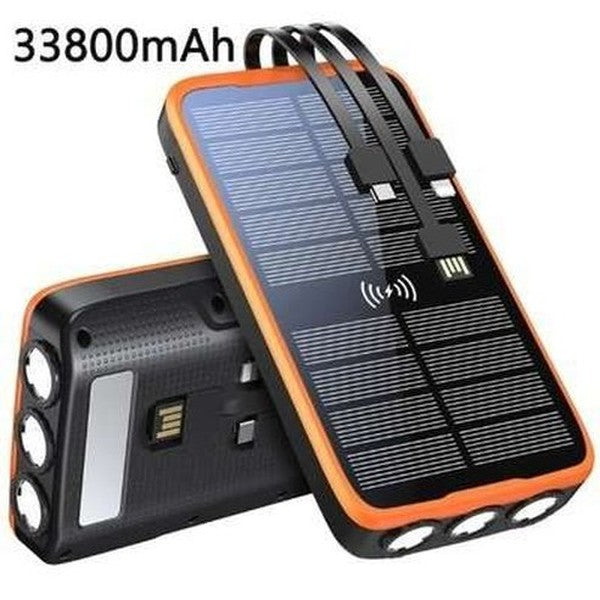 Travel Solar charging power bank for smartphone