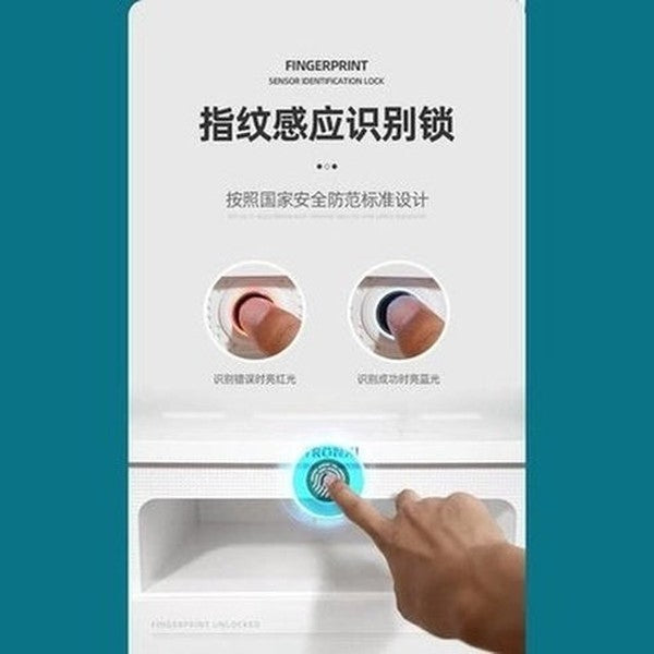 Tronxi Smart Bedside Table Nightstands White 1 Tronxi Smart Bedside Table – Dondepiso