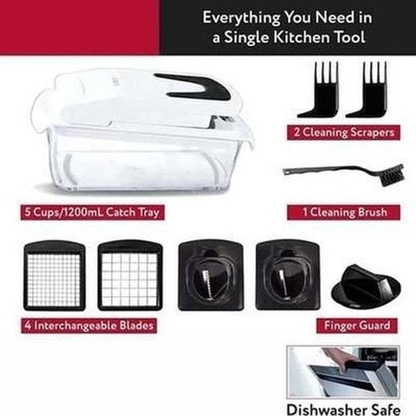 Veggie Chopper Spiralizer Kitchen Vegetable Slicer