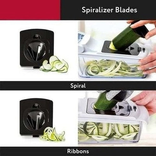 Veggie Chopper Spiralizer Kitchen Vegetable Slicer
