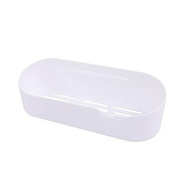 Bathroom Shelf Cosmetic Wall Free Punch Wall Mounted Plastic Organizing Rack Bathroom Organizers. Product Type: Bathroom Accessory Mounts.