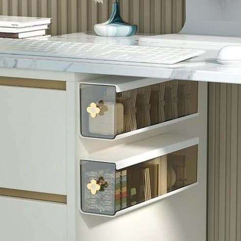 wall mounted storage box transparent sock underwear closet organizer multifunctional drawer type kitchen storage free punching. type: household storage drawers.