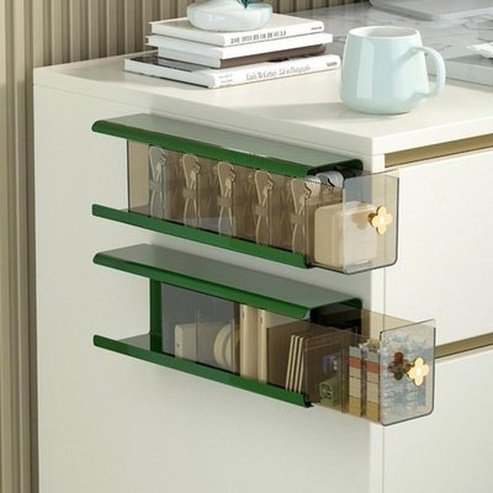 wall mounted storage box transparent sock underwear closet organizer multifunctional drawer type kitchen storage free punching. type: household storage drawers.