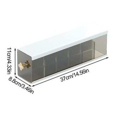 wall mounted storage box transparent sock underwear closet organizer multifunctional drawer type kitchen storage free punching. type: household storage drawers.