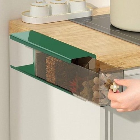 wall mounted storage box transparent sock underwear closet organizer multifunctional drawer type kitchen storage free punching. type: household storage drawers.