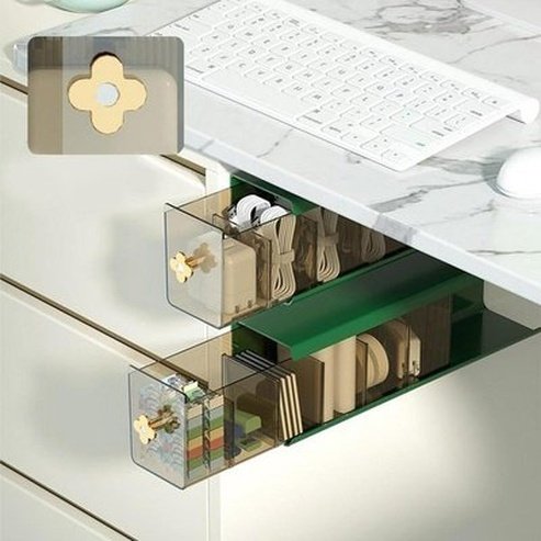 wall mounted storage box transparent sock underwear closet organizer multifunctional drawer type kitchen storage free punching. type: household storage drawers.