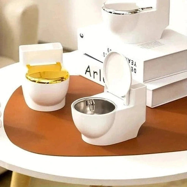 Wall-Mounted, Punch-Free Cigarette Holder for Bathroom Decor