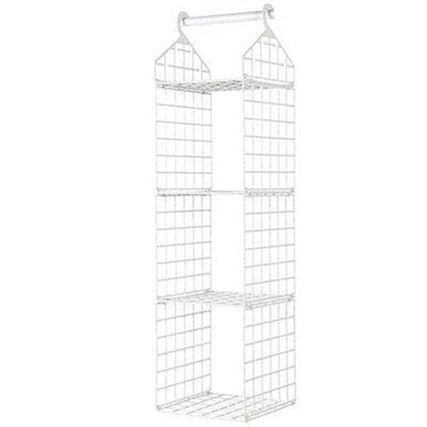 Wall Mounted Plastic Hanging Wardrobe Organizer