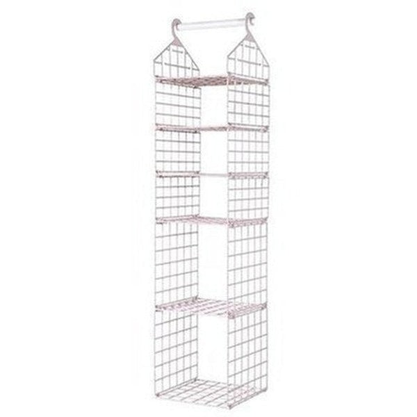 Wall Mounted Plastic Hanging Wardrobe Organizer