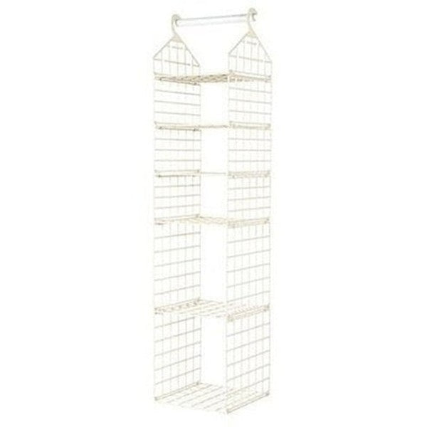 Wall Mounted Plastic Hanging Wardrobe Organizer