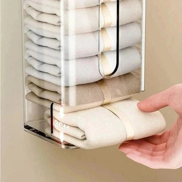 Wall-Mounted Suction Cup Storage Box - Space-Saving Dustproof Organizer