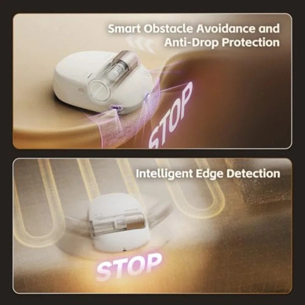 Robot mattress cleaner removing dust mites and allergens