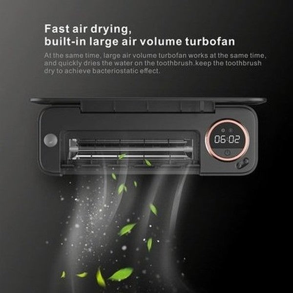 Xiaomi UV Toothbrush Razor Storage Sterilizer Rechargeable Toothbrush Holder LED Display Wall Mount Bathroom Accessories. Type: Toothbrush Holders. Brand: Xiaomi