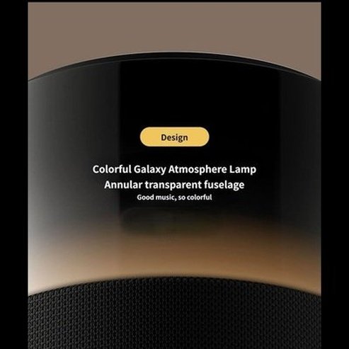 Xiaomi Sound Pro Upgrade 7 Cell 40W Configuration Colorful Galaxy Atmosphere Light Annular Transparent Body Music Connectivity Indicator. Audio Components: Speakers.