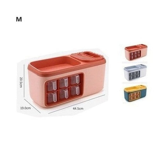 Storage rack for cookware and spice and seasoning jars. Seasoning Storage Rack Cutlery Knives Seasoning Bottle Storage. Kitchen Organizers. Knife Blocks and Holders