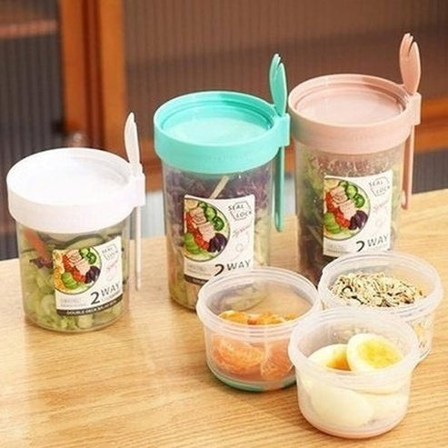 Yoghurt Storage Bottle 1 Set Yoghurt Storage Bottle Cups · Dondepiso