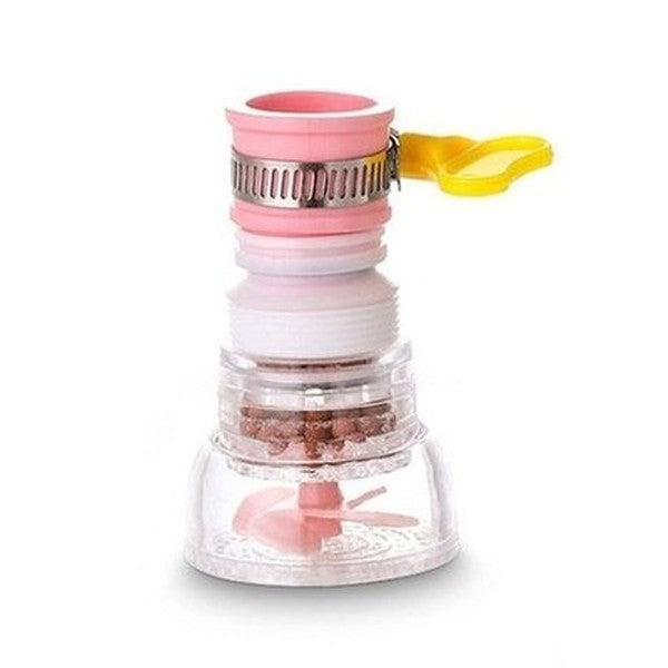 Adjustable Faucet Extender Shower Faucet Aerators Pink / B 360 Degree Pressurized Adjustable Shower Faucet Extender · Dondepiso
