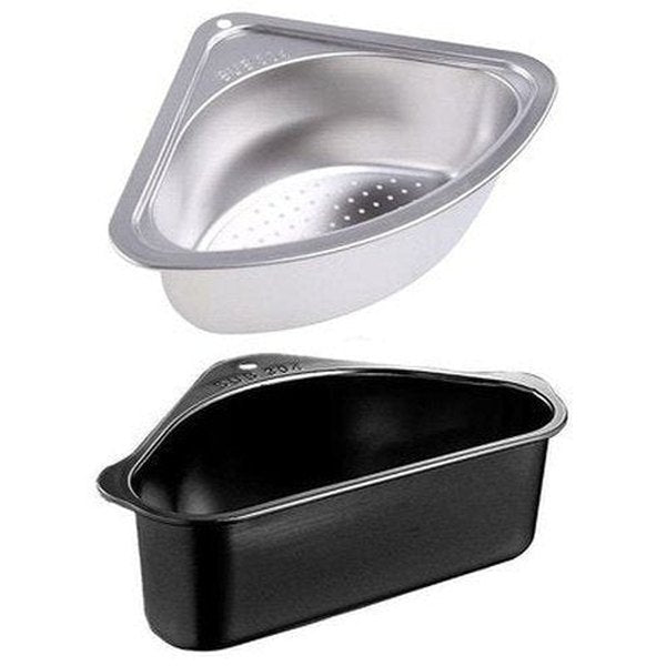 Sink Drain Sponge Holder Silver