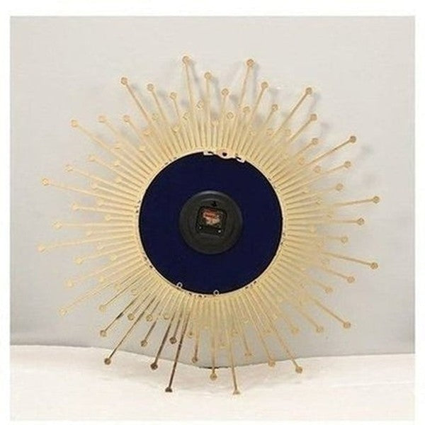Decor Wall Clock Wall Clocks Gold Decorative Golden Luxury Sun Wall Clock · Dondepiso