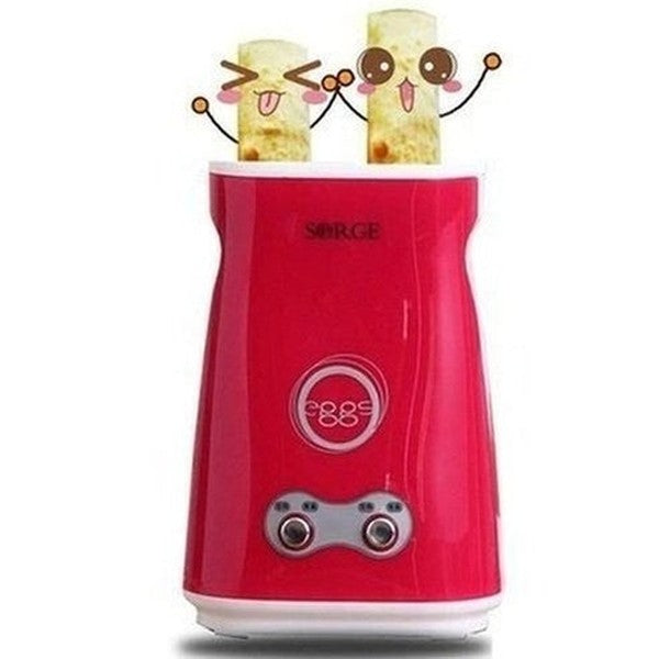 Egg Roll Maker Egg Cookers Red / double Automatic Electric Sausage Egg Roll Maker – Dondepiso