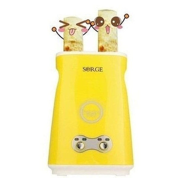 Egg Roll Maker Egg Cookers Yellow / double Automatic Electric Sausage Egg Roll Maker – Dondepiso