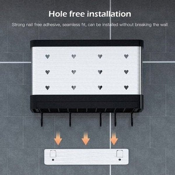 Kitchen Cutlery Storage Shelves Drain Tableware Holder Chopstick Spoon Fork Storage Box Chopsticks Cage Save Space. Type: Kitchen Utensil Holders & Racks.