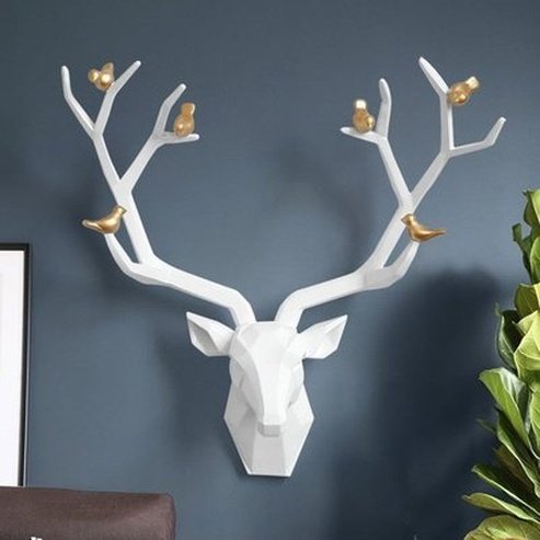 Resin 3D Big Deer Head