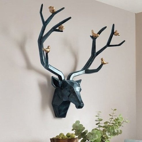 Resin 3D Big Deer Head