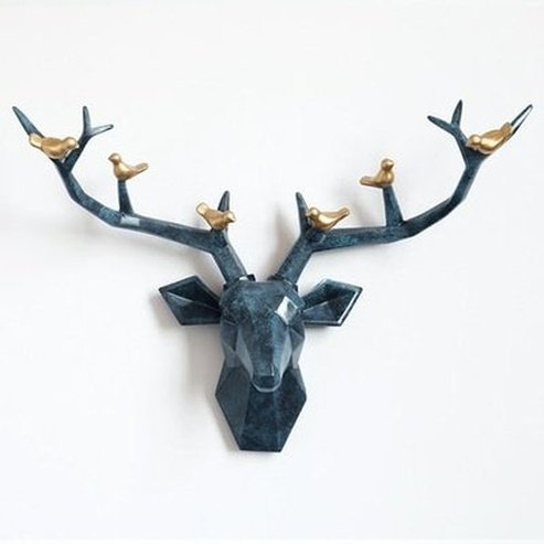 Resin 3D Big Deer Head