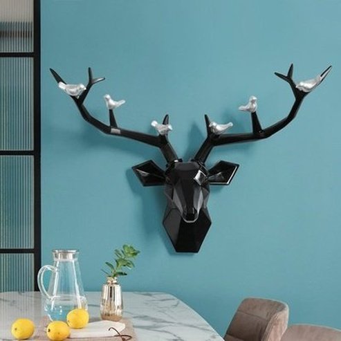 Resin 3D Big Deer Head