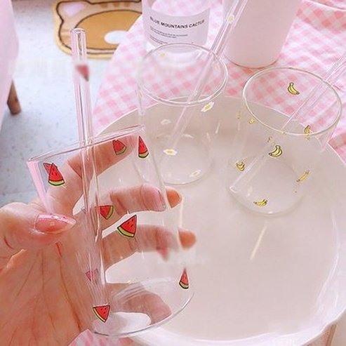 Cute Printing Straws