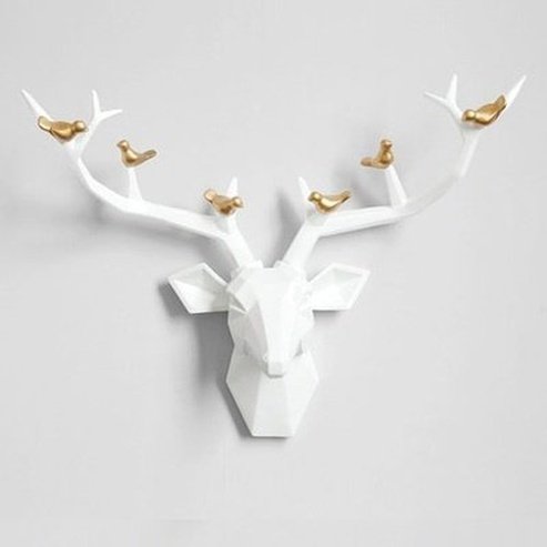 Resin 3D Big Deer Head