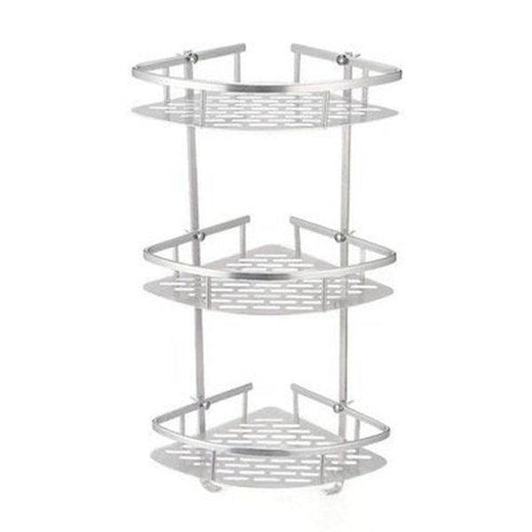 Bathroom Corner Shower Shelf 2/3 Layer Gap Aluminum Bathroom Shelf Accessories Set Pull Out Shelf Bathroom Shelf Organizer. Type: Bathroom Accessory Mounts.