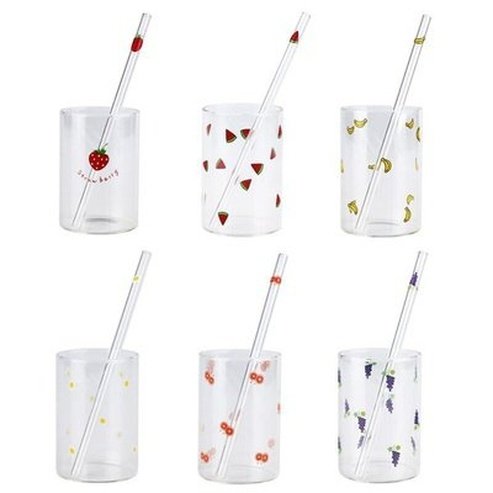 Cute Printing Straws