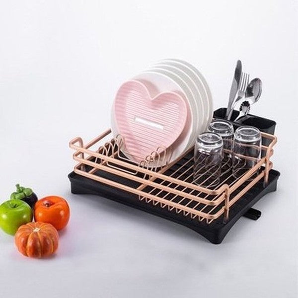 Gold Dish Drying Rack