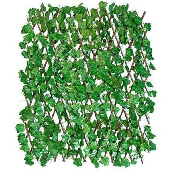 Simulation Fence Artificial Green Leaf Home Garden Decoration Wooden Telescopic Fence Climbing Frame Plants Ornament. Decor: Lawn Ornaments & Garden Sculptures