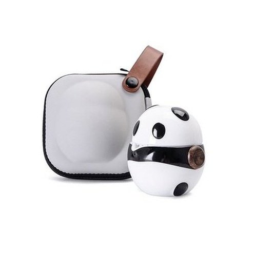 Ceramic Panda Teapot With 2 Cups Tea Sets A Travel Office Portable Chinese Tea Set Mini Carry Bag Teacup With Filter Fine Gift. Tableware: Coffee & Tea Sets.