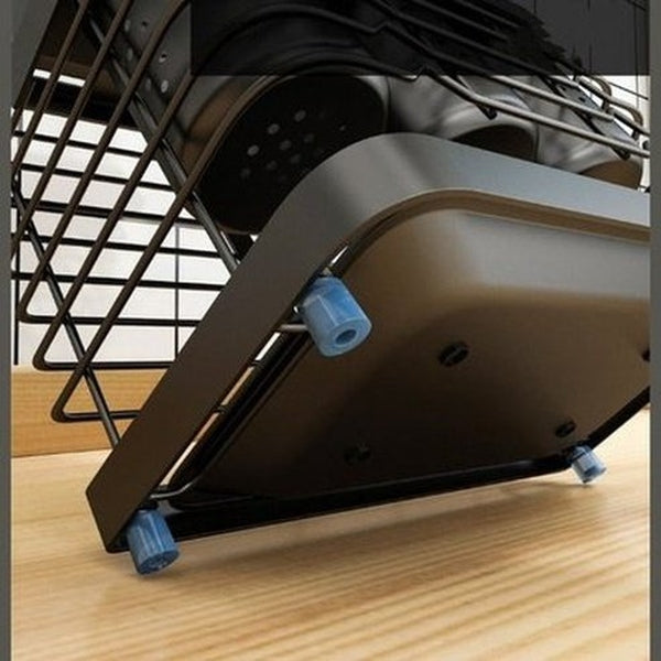 304 Stainless Steel Kitchen Utensil Countertop Rack