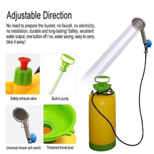 Portable Camping Shower Artifact