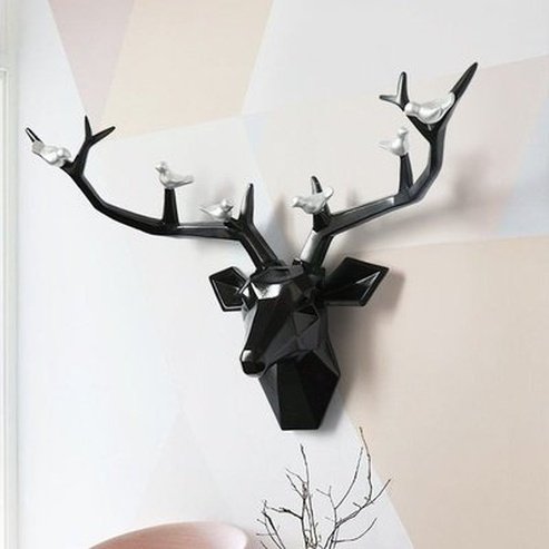 Resin 3D Big Deer Head