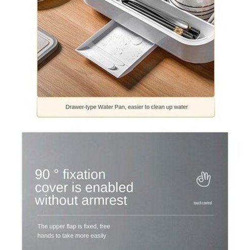 Kitchen Tableware Storage Rack with Bowl and Plate Drainer