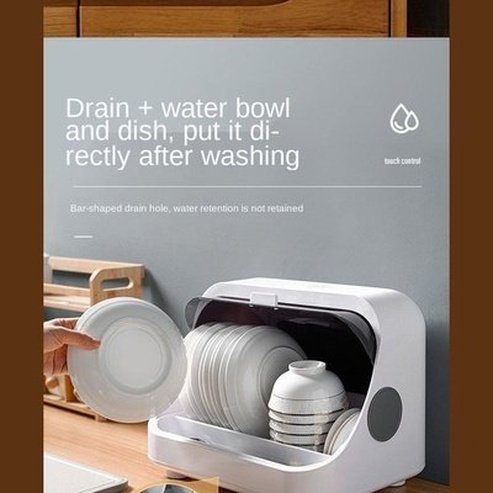 Kitchen Tableware Storage Rack with Bowl and Plate Drainer