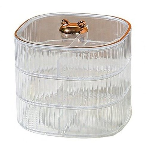 2/3 Tiers Elegant Acrylic Food Storage Case Snack Box Nuts Case Good Sealing Food Storage Cartoon Round Nuts Box. Food Storage. Type: Food Storage Containers.