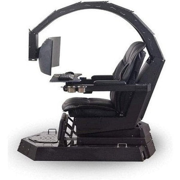 Comfortable High Back Gaming Chair Racing Simulator Scorpion Gaming Cockpit 5 Screens Computer LED Lights Ergonomic Massage. Furniture. Type: Gaming Chairs.