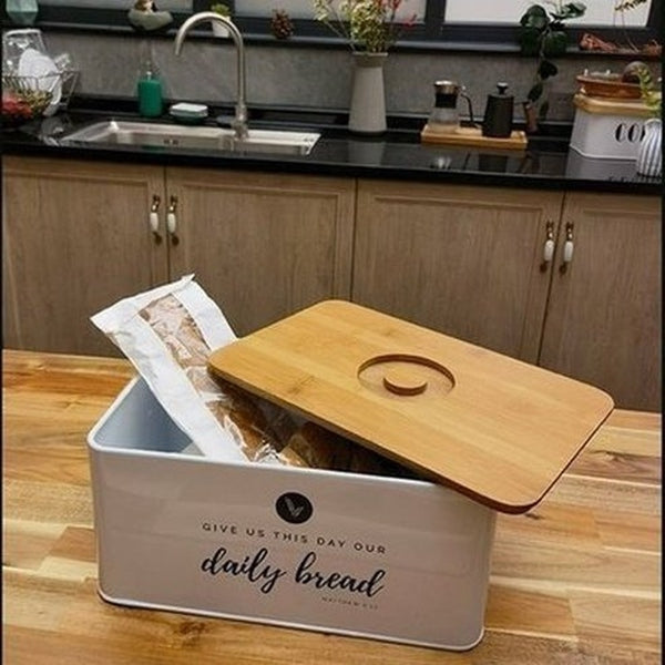 Metal Bread Box