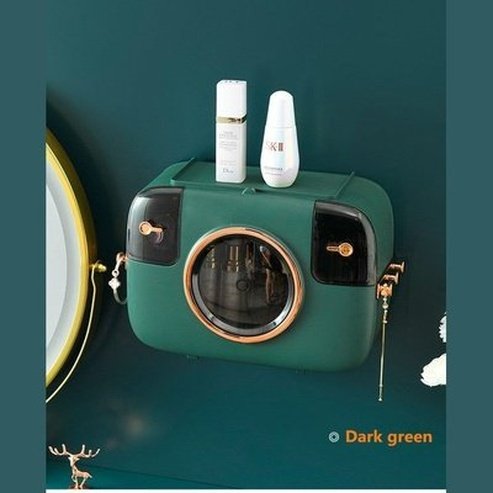 Camera Shape Waterproof Tissue Box Toilet Roll Paper Storage Rack Paper Towel Dispenser Wall Mounted Roll Paper Holder Rack. Type: Toilet Paper Holders.