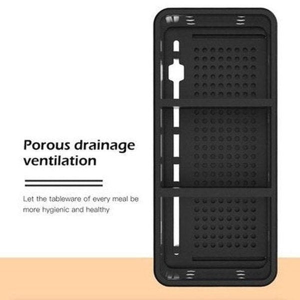 Kitchen Cutlery Storage Shelves Drain Tableware Holder Chopstick Spoon Fork Storage Box Chopsticks Cage Save Space. Type: Kitchen Utensil Holders & Racks.