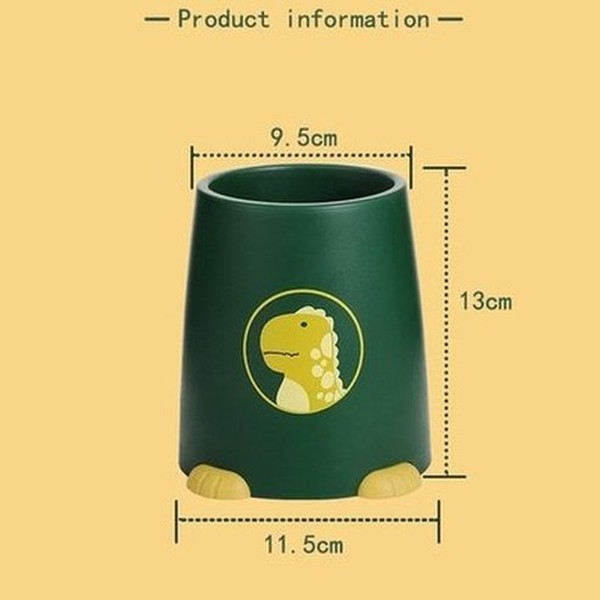 The Cartoon Dinosaur Knife Rack is the perfect addition to any kitchen. This cleverly designed knife rack has 5 slots to hold knives. Type: Knife Blocks & Holders